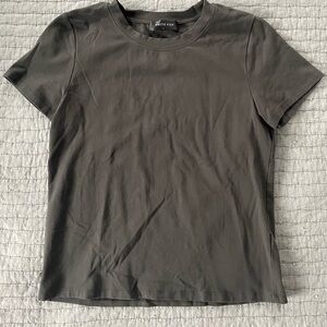 White Fox Boutique Figure It Out Tee (Charcoal) - L